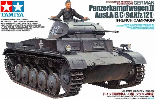 Tamiya - 1/35 Pz.kpfw. II Ausf. A/B/C