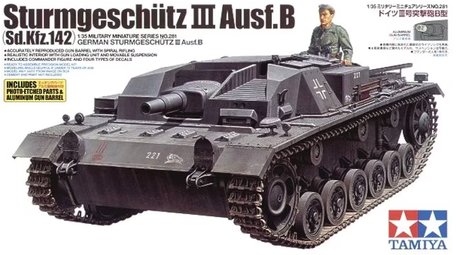 Tamiya - 1/35 Sturmgeschutz III Ausf. B