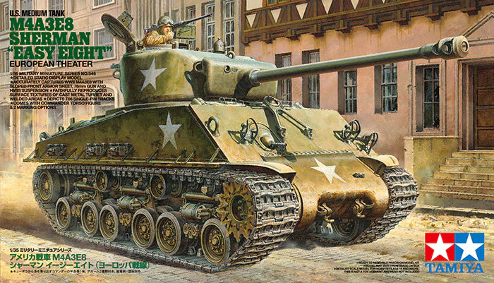 Tamiya - 1/35 U.S. Medium Tank M4A3E8 Sherman "Easy Eight"