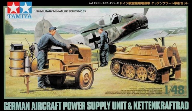 Tamiya - 1/48 APS Unit & Kettenkraftrad
