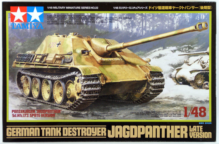 Tamiya - 1/48 Jagdpanther Late Version