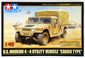 Tamiya - 1/48 U.S. Modern 4x4 Utility Vehicle -Cargo Type