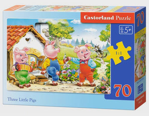 Castorland - Three Little Pigs (70 pieces)