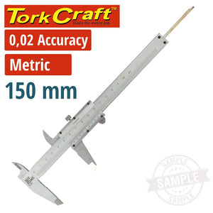 Tork Craft - Vernier 150mm (Carbon Steel) Metric