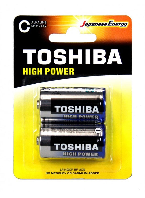 Toshiba - C High Power Alkaline Batteries (2)