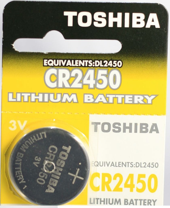 Toshiba - CR2450 3V Lithium Coin Battery (1)