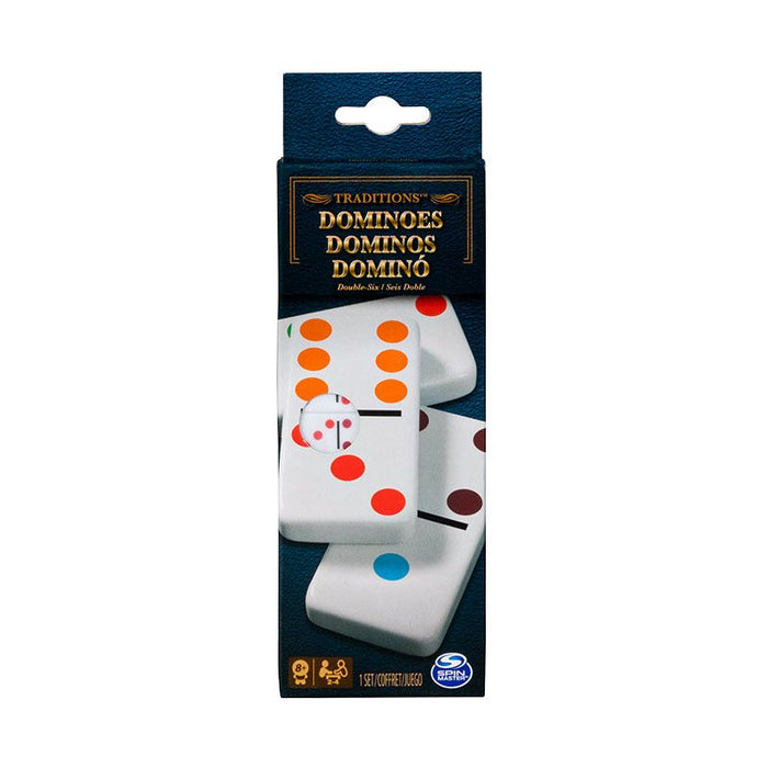 Traditions - Double 6 Dominoes in Box (Travel Size)