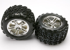 Traxxas - 5174 - Tire & Wheel Assembled (2) (T-MX/RE)