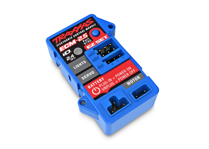 Traxxas - 9785 - ECM-2.5 Electronic Control Module Waterproof (Low Voltage Detection fwd/rev/brake)