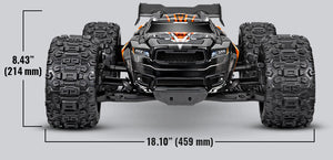 Traxxas - 1/8 Sledge front sizing