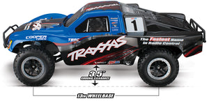 Traxxas - Slash 2WD Brushless W/TSM wheelbase & ground clearance