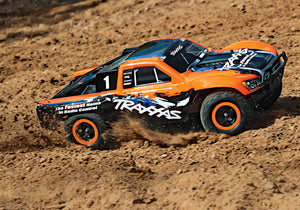 Traxxas - Slash 4x4 1/10 4WD w/ TSM orange in-action