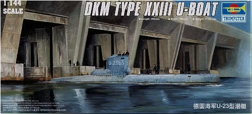 Trumpeter - 1/144 DKM Type XXIII U-Boat