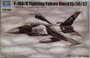 Trumpeter - 1/144 F-16A/C Fighting Falcon Block 15/30/32