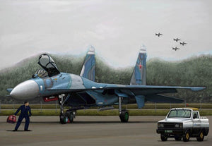 Trumpeter - 1/144 Russian Su-27 Flanker B