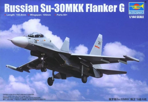 Trumpeter - 1/144 Russian Su-30mkk Flanker G