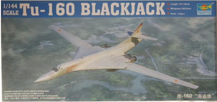 Trumpeter - 1/144 Tu-160 Blackjack Bomber