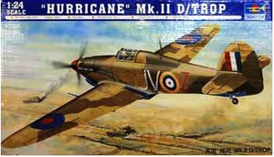 Trumpeter - 1/24 Hawker Hurricane Mk.II D/Trop
