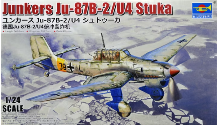 Trumpeter - 1/24 Junkers Ju-87B-2/U4 Stuka