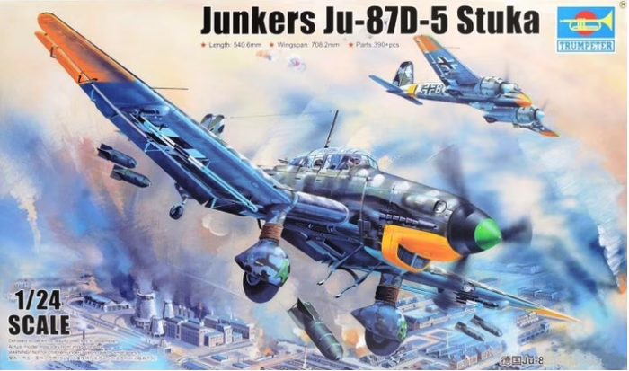 Trumpeter - 1/24 Junkers Ju-87D-5 Stuka