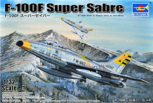 Trumpeter - 1/32 F-100f Super Sabre