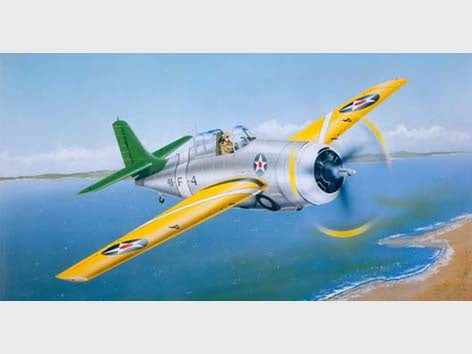 Trumpeter - 1/32 F4F-3 "Wildcat" (Early)