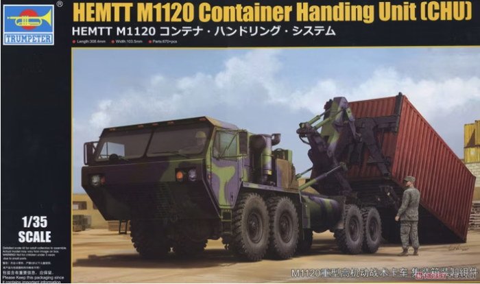 Trumpeter - 1/35 Hemtt M1120 Containerhanding Unit (Chu)