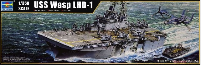 Trumpeter - 1/350 Amphibious Assault Ship USS Wasp LHD-1