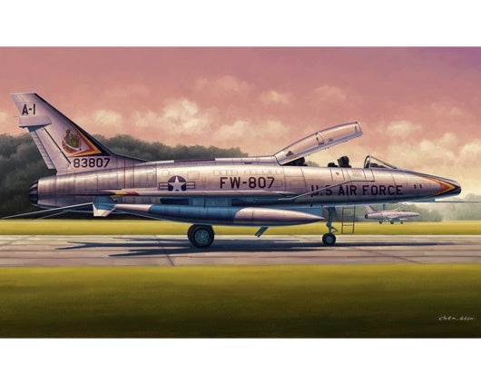 Trumpeter - 1/48 F-100F Super Sabre