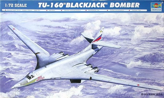 Trumpeter - 1/72  Aircraft Tu-160 "Blackjack" Bomber