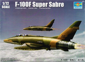 Trumpeter - 1/72 F-100F Super Sabre