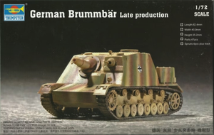 Trumpeter - 1/72 German Brummbar Late Production