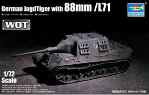 Trumpeter - 1/72 German Jagdtiger w/ 88mm /L71