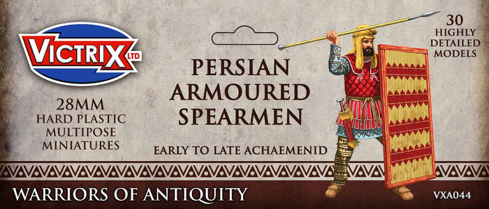 Victrix - Persian Armoured Spearmen (30 Plastic Figs.)