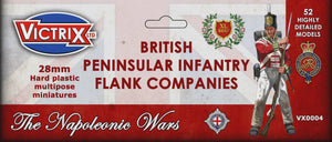 Victrix - British Peninsular Infantry Flank Company (52 Plastic Figs.)