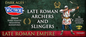 Victrix - Late Roman Archers and Slingers (36 Plastic Figs.)
