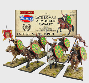 Victrix - Late Roman Armoured Cavalry (12 Plastic Figs.)