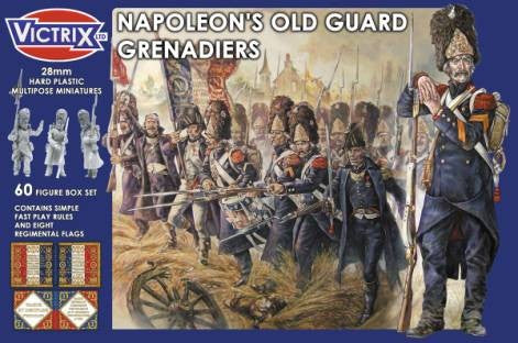 Victrix - Napoleon Old Guard Grenadiers (60 Plastic Figs.)