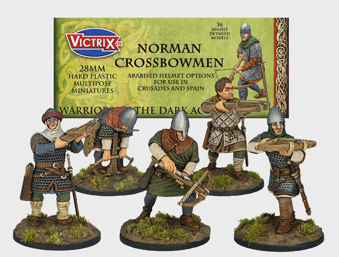 Victrix - Norman Crossbowmen (36 Plastic Figs.)