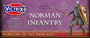 Victrix - Norman Infantry Skirmish Pack (30 Plastic Figs.)