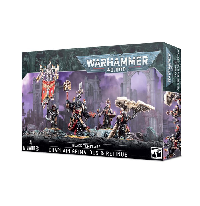 GW - Warhammer 40k Black Templars: Grimaldus & Retinue (55-44)