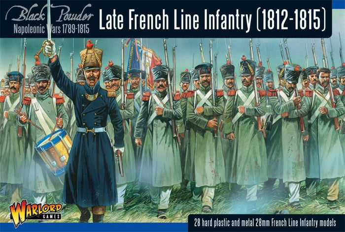 Warlord - Black Powder Late French Line Infantry (1812-1815)