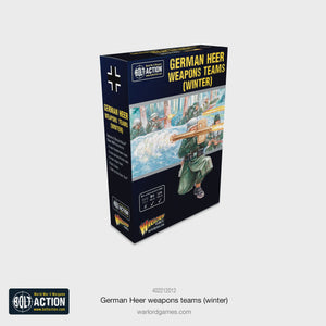 Warlord - Bolt Action  German Heer (Winter) Weapons Teams