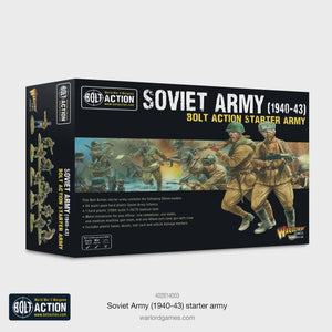 Warlord - Bolt Action  Soviet Army (1940-43) Starter Army