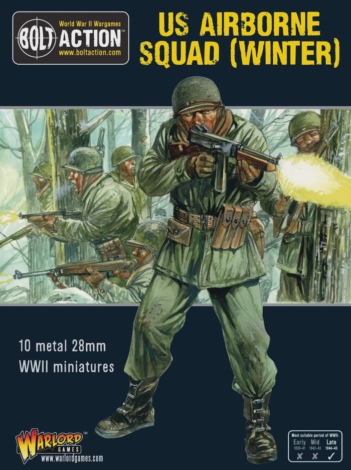 Warlord - Bolt Action  US Airborne Squad (Winter)