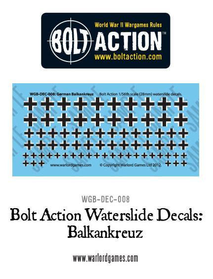 Warlord - Bolt Action Decals - German Balkenkreuz