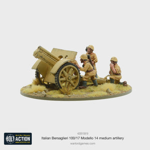 Warlord - Bolt Action  Italian Bersaglieri 100/17 Modello 14 Medium Artillery