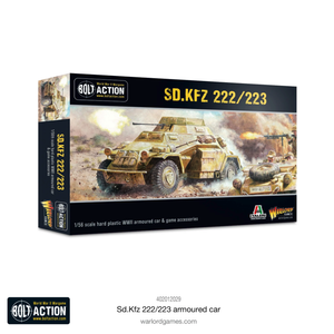 Warlord - Bolt Action  Sd.Kfz 222/223 Armoured Car