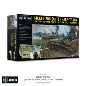 Warlord - Bolt Action  Sd.Kfz 250 Alte (Options for 250/1 - 250/4 - 250/7 variants)