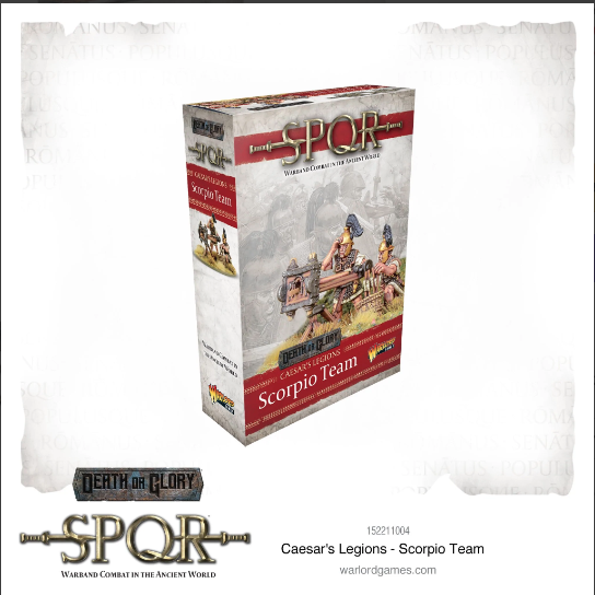 Warlord - SPQR: Caesar's Legions - Scorpion Team (SAGA)